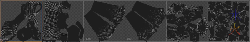 nicely laid out udim tiles nicely laid out udim tiles
