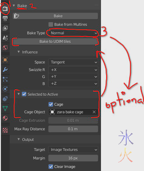 bake settings Blender 2.92 bake settings Blender 2.92