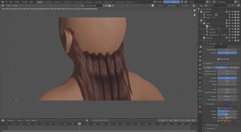 yue particle hair not rendering how I want yue particle hair not rendering how I want