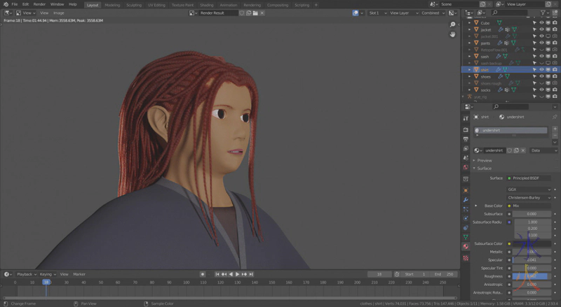 super quick Yue render super quick Yue render