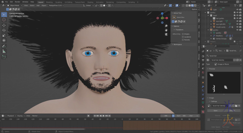 Gundry hair mostly done needs fine tuning Gundry hair mostly done needs fine tuning