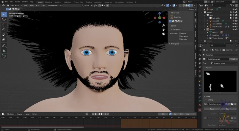 Gundry hair mostly done needs fine tuning