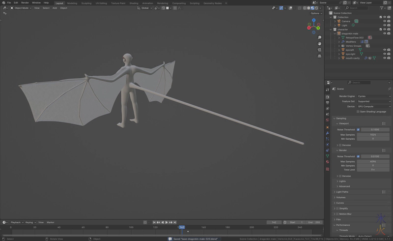 Dragonkin have ridiculously long tails