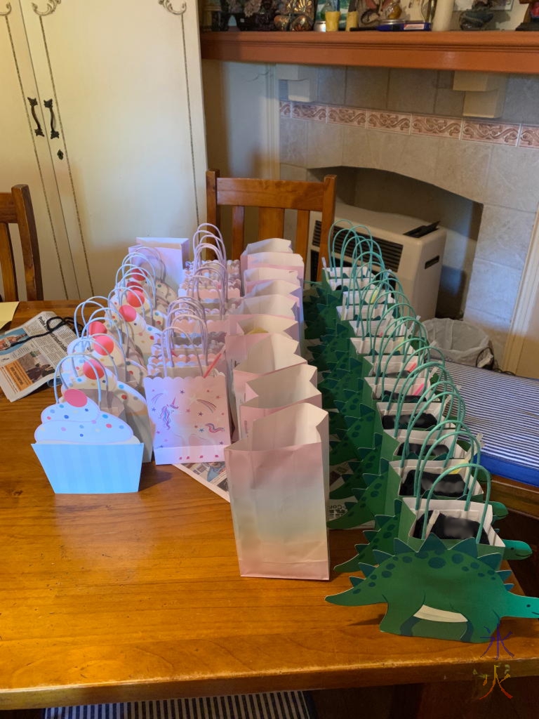 end of year loot bags for the kids in our classes