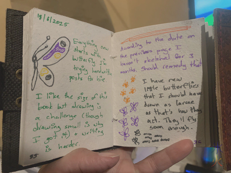 handwritten journal entry, transcript below handwritten journal entry, transcript below