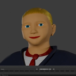 quick render of pilot character