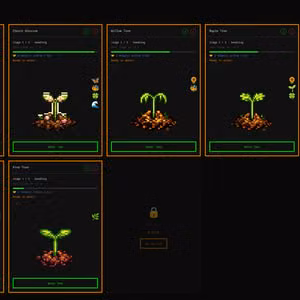 screenshot of HiveGrove game
