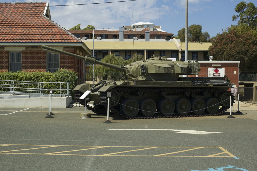 Tank outside the Army Museum