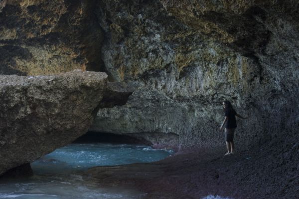Greta Beach cave