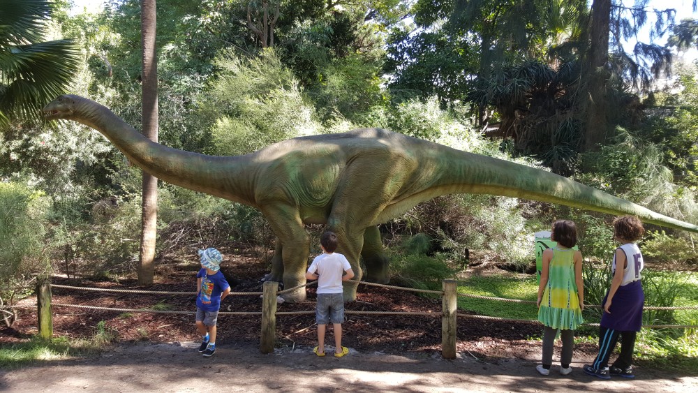 Sauropod at Perth Zoo, WesternAustralia