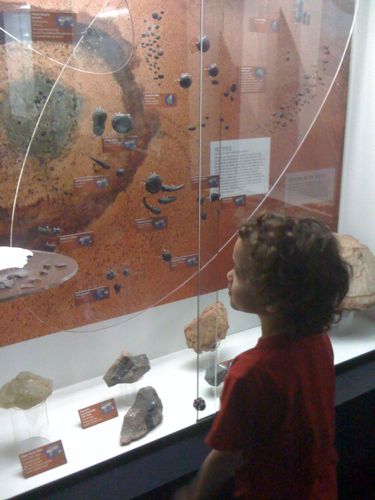 Space rocks and prehistoric rocks at WA Museum