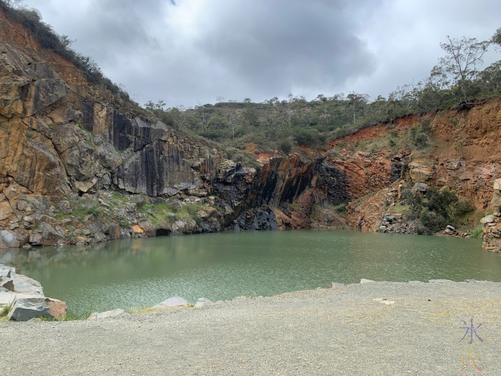 pond in quarry at Ellis Brook, Banyowla Regional Park, Western Australia