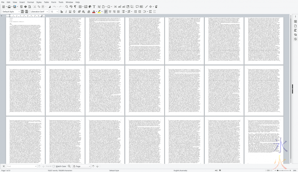 sql dump file in LibreOffice
